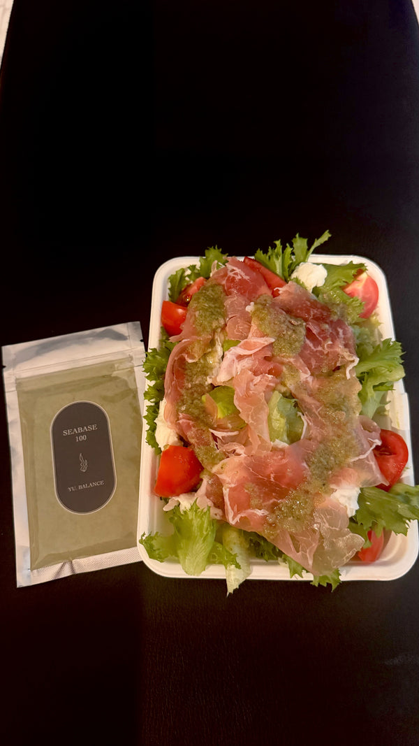 昆布ドレッシングの生ハムサラダ